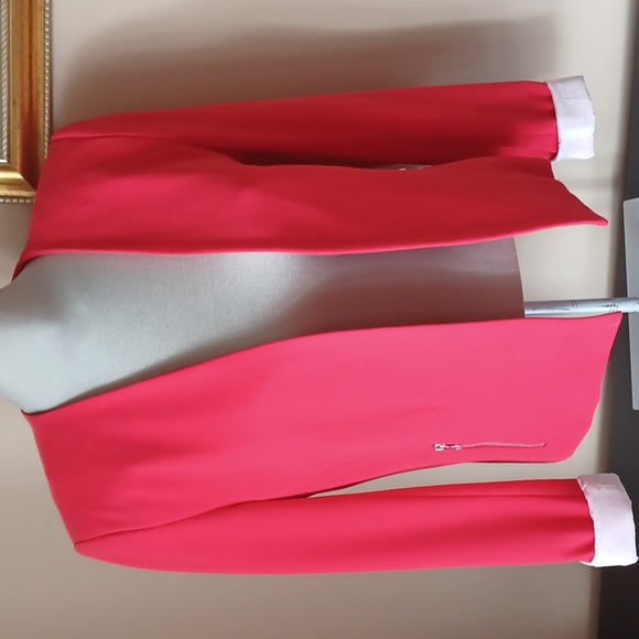 Contemporaine Orange red blazer Size M - Picture 8 of 10